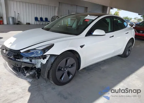 2023 Tesla Model 3 Rear-Wheel Drive from USA, damaged, VIN 5YJ3E1EAXPF509000